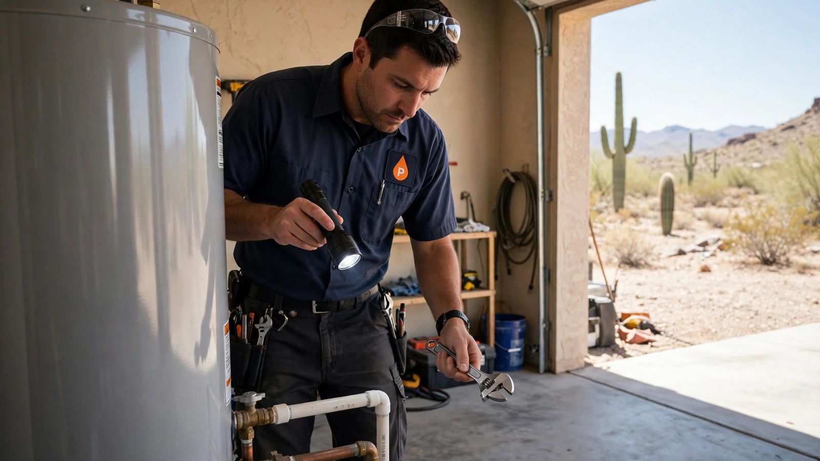 Water heater installation and repair service in Laveen Arizona